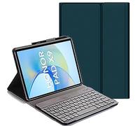 YHFZR Clavier étui pour Honor Pad X9 11,5 Pouce, QWERTY Slim PU Housse Détachable Wireless Clavier Keyboard sans Fil Coque pour Honor Pad X9 11,5 Pouce, Rose Vert