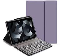 YHFZR Clavier étui pour Lenovo Legion Y700, QWERTY Slim PU Housse Détachable Wireless Clavier Keyboard sans Fil Coque pour Lenovo Legion Y700 8,8 Pouce, Mauve