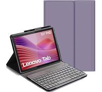 YHFZR Clavier étui pour Lenovo Tab 10,1 Pouce 2025 TB-311FU, AZERTY Slim PU Housse Détachable Wireless Clavier Keyboard sans Fil Coque pour Lenovo Tab 10,1 Pouce 2025 TB-311FU, Mauve