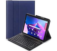 YHFZR Clavier étui pour Lenovo Tab M10 Plus 3rd Gen 2022, QWERTY Slim PU Housse Détachable Wireless Clavier Keyboard sans Fil Coque pour Lenovo Tab M10 Plus 3rd Gen 10,6'' TB-125FU/128FU, Bleu