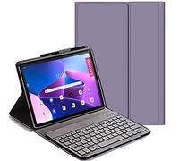 YHFZR Clavier étui pour Oppo Pad 2 11,6 Pouce, QWERTY Slim PU Housse Détachable Wireless Clavier Keyboard sans Fil Coque pour Oppo Pad 2 11,6 Pouce, Mauve