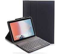 YHFZR Clavier étui pour Oppo Pad Air, AZERTY Slim PU Housse Détachable Wireless Clavier Keyboard sans Fil Coque pour Oppo Pad Air 10,4 Pouce, Noir