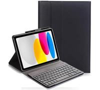 YHFZR Clavier étui pour Realme Pad 2 11,5 Pouce, AZERTY Slim PU Housse Détachable Wireless Clavier Keyboard sans Fil Coque pour Realme Pad 2 11,5 Pouce, Noir
