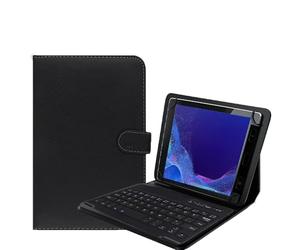 YHFZR Clavier étui pour TCL Tab A1 Plus/TCL Nxtpaper 12 Pro/XPPen Magic Drawing Pad 12,2 Pouce, QWERTY Slim PU Housse Détachable Wireless Clavier Keyboard sans Fil Coque