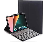 YHFZR Clavier étui pour Xiaomi Mi Pad 5/5 Pro 11 Pouces, QWERTY Slim PU Housse Détachable Wireless Clavier Keyboard sans Fil Coque pour Xiaomi Mi Pad 5/5 Pro 11 Pouces, Noir