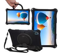 YHFZR Coque pour AGM Pad P2 Tablet 11 Pouce, Support Rotatif Stand Silicone Antichoc Léger Housse de Protection pour AGM Pad P2 Tablet 11 Pouce, Noir