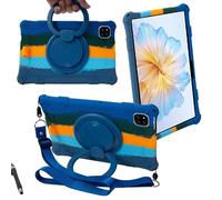 YHFZR Coque pour Alldocube iPlay 60 Pro, Support Rotatif Stand Silicone Antichoc Léger Housse de Protection pour Alldocube iPlay 60 Pro 11 Pouce, Bleu foncé