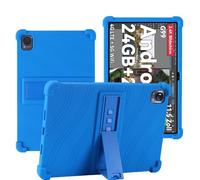 YHFZR Coque pour Blackview Mega 1 Tablet 11,5 Pouce, Silicone Antichoc Léger Housse de Protection avec Support Stand pour Blackview Mega 1 Tablet 11,5 Pouce, Bleu foncé