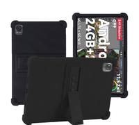 YHFZR Coque pour Blackview Mega 1 Tablet 11,5 Pouce, Silicone Antichoc Léger Housse de Protection avec Support Stand pour Blackview Mega 1 Tablet 11,5 Pouce, Noir
