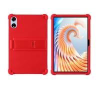YHFZR Coque pour Blackview Mega 3 Tablet 12,1 Pouce, Silicone Antichoc Léger Housse de Protection avec Support Stand, Rouge
