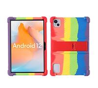 YHFZR Coque pour Blackview Tab 12 Pro 10 Pouce, Silicone Antichoc Léger Housse de Protection avec Support Stand pour Blackview Tab 12 Pro 10 Pouce, Colorée