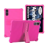 YHFZR Coque pour Blackview Tab 16 Pro Tablet, Silicone Antichoc Léger Housse de Protection avec Support Stand pour Blackview Tab 16 Pro Tablet 11 Pouce, Rose