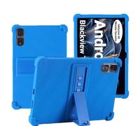 YHFZR Coque pour Blackview Tab 16 Pro Tablet, Silicone Antichoc Léger Housse de Protection avec Support Stand pour Blackview Tab 16 Pro Tablet 11 Pouce, Bleu foncé