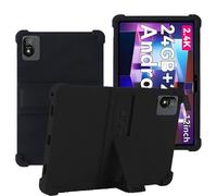 YHFZR Coque pour Blackview Tab18, Silicone Antichoc Léger Housse de Protection avec Support Stand pour Blackview Tab18 Tablet 12 Pouce, Noir