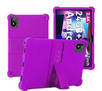 YHFZR Coque pour Blackview Tab18, Silicone Antichoc Léger Housse de Protection avec Support Stand pour Blackview Tab18 Tablet 12 Pouce, Violet