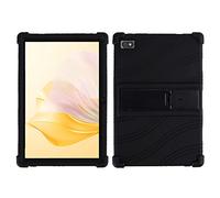 YHFZR Coque pour Blackview Tab7 10,1 Pouce, Silicone Antichoc Léger Housse de Protection avec Support Stand pour Blackview Tab7 10,1 Pouce, Noir