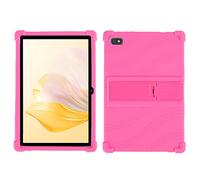 YHFZR Coque pour Blackview Tab7 10,1 Pouce, Silicone Antichoc Léger Housse de Protection avec Support Stand pour Blackview Tab7 10,1 Pouce, Rose