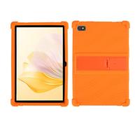 YHFZR Coque pour Blackview Tab7 10,1 Pouce, Silicone Antichoc Léger Housse de Protection avec Support Stand pour Blackview Tab7 10,1 Pouce, Orange