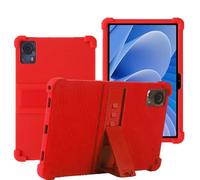 YHFZR Coque pour DOOGEE T30S Tablet, Silicone Antichoc Léger Housse de Protection avec Support Stand pour DOOGEE T30S Tablet 11 Pouce, Rouge