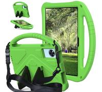 YHFZR Coque pour DOOGEE Tab G6+ Tablet 11 Pouce, Coque EVA avec Poignée Anti-dérapante et Bandoulière pour DOOGEE Tab G6+ Tablet 11 Pouce, Vert
