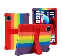 YHFZR Coque pour DOOGEE U11 Tablet 11 Pouce, Silicone Antichoc Léger Housse de Protection avec Support Stand pour DOOGEE U11 Tablet 11 Pouce, Coloré