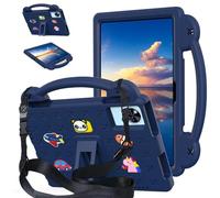 YHFZR Coque pour Doogee U11/U11 Pro 11 Pouce/Tab G6/Tab G6+ 11 Pouce/Infinix Xpad 20, Coque EVA avec Poignée Anti-dérapante et Bandoulière, Bleu Marine