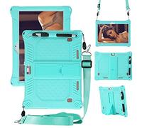 YHFZR Coque pour Dragon Touch MAX10 Plus, Silicone Antichoc Léger Housse de Protection avec Support Stand pour Dragon Touch MAX10 Plus 10.1 Pouce, Vert