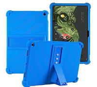 YHFZR Coque pour Google Pixel Tablet 11 Pouce 2023, Silicone Antichoc Léger Housse de Protection avec Support Stand pour Google Pixel Tablet 11 Pouce 2023, Bleu foncé
