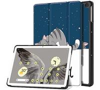 YHFZR Coque pour Google Pixel Tablet 11 Pouce 2023 - Ultra Slim PU Cuir Coque Case avec Stand Étui Housse pour Google Pixel Tablet 11 Pouce 2023, Chat