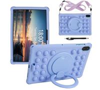 YHFZR Coque pour Honor Pad X8b 11 Pouce 2026, Support Rotatif Stand Silicone Antichoc Léger Housse de Protection, Violet