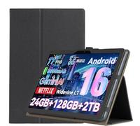 YHFZR Coque pour KINGRID W90/KINGRID T90 Tablet 11 Pouce - Ultra Slim PU Cuir Coque Case avec Stand Étui Housse, Noir