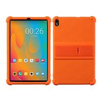 YHFZR Coque pour Lenovo K10C TB-X6E6F/X6E6N, Silicone Antichoc Léger Housse de Protection avec Support Stand pour Lenovo K10C TB-X6E6F/X6E6N, Orange