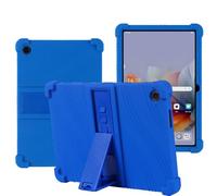 YHFZR Coque pour Lenovo Tab 10,1 Pouce 2025 TB-311FU, Silicone Antichoc Léger Housse de Protection avec Support Stand pour Lenovo Tab 10,1 Pouce 2025 TB-311FU, Bleu foncé