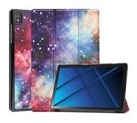 YHFZR Coque pour Lenovo Tab 6 2021 - Ultra Slim PU Cuir Coque Case avec Stand Étui Housse pour Lenovo Tab 6 10,3 Pouces 2021, Galaxie