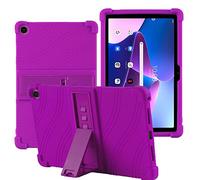 YHFZR Coque pour Lenovo Tab M10 Plus 3rd Gen 2022, Silicone Antichoc Léger Housse de Protection avec Support Stand pour Lenovo Tab M10 Plus 3rd Gen 10,6'' TB-125FU/128FU, Violet