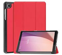 YHFZR Coque pour Lenovo Tab M8 4th Gen 8" - Ultra Slim PU Cuir Coque Case avec Stand Étui Housse pour Lenovo Tab M8 4th Gen 8" TB-300FU, Rouge