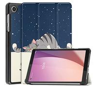 YHFZR Coque pour Lenovo Tab M8 4th Gen 8" - Ultra Slim PU Cuir Coque Case avec Stand Étui Housse pour Lenovo Tab M8 4th Gen 8" TB-300FU, Chat