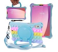 YHFZR Coque pour Lenovo Tab M9 9" TB-310FU, Support Rotatif Stand Silicone Antichoc Léger Housse de Protection pour Lenovo Tab M9 9" TB-310FU, Colorée