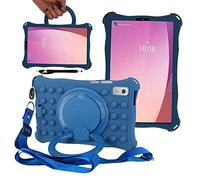 YHFZR Coque pour Lenovo Tab M9 9" TB-310FU, Support Rotatif Stand Silicone Antichoc Léger Housse de Protection pour Lenovo Tab M9 9" TB-310FU, Bleu