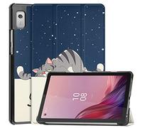 YHFZR Coque pour Lenovo Tab M9 9" TB-310FU - Ultra Slim PU Cuir Coque Case avec Stand Étui Housse pour Lenovo Tab M9 9" TB-310FU, Chat