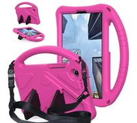 YHFZR Coque pour Lenovo Tab One/Tab K9 8,7 Pouce, Coque EVA avec Poignée Anti-dérapante et Bandoulière pour Lenovo Tab One/Tab K9 8,7 Pouce, Rose