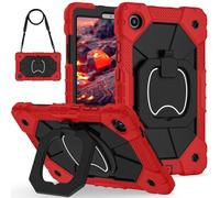 YHFZR Coque pour Lenovo Tab One/Tab K9 8,7 Pouce Tablet TB305XU/TB305FU, Housse Coque Rigide Protection Intégrale Antichoc avec Protecteur d'écran Intégré, Rouge