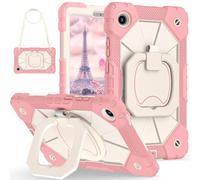 YHFZR Coque pour Lenovo Tab One/Tab K9 8,7 Pouce Tablet TB305XU/TB305FU, Housse Coque Rigide Protection Intégrale Antichoc avec Protecteur d'écran Intégré, Rose