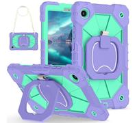 YHFZR Coque pour Lenovo Tab One/Tab K9 8,7 Pouce Tablet TB305XU/TB305FU, Housse Coque Rigide Protection Intégrale Antichoc avec Protecteur d'écran Intégré, Violet