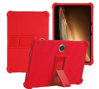 YHFZR Coque pour OnePlus Pad 11,6 Pouce, Silicone Antichoc Léger Housse de Protection avec Support Stand pour OnePlus Pad 11,6 Pouce, Rouge