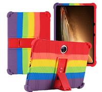 YHFZR Coque pour Oppo Pad 2 11,6 Pouce, Silicone Antichoc Léger Housse de Protection avec Support Stand pour Oppo Pad 2 11,6 Pouce, Coloré