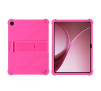 YHFZR Coque pour Oppo Pad Air 5/ OnePlus Pad Go 2 Tablet 12,1 Pouce, Silicone Antichoc Léger Housse de Protection avec Support Stand, Rose
