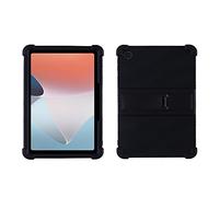 YHFZR Coque pour Oppo Pad Air, Silicone Antichoc Léger Housse de Protection avec Support Stand pour Oppo Pad Air 10,4 Pouce, Noir
