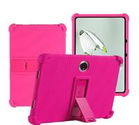 YHFZR Coque pour Oppo Pad Neo 11,4 Pouce, Silicone Antichoc Léger Housse de Protection avec Support Stand pour Oppo Pad Neo 11,4 Pouce, Rose
