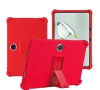YHFZR Coque pour Oppo Pad Neo 11,4 Pouce, Silicone Antichoc Léger Housse de Protection avec Support Stand pour Oppo Pad Neo 11,4 Pouce, Rouge